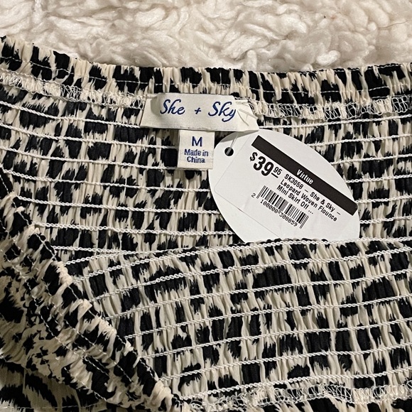 ANIMAL PRINT RUFFLE SKIRT - Picture 2 of 2